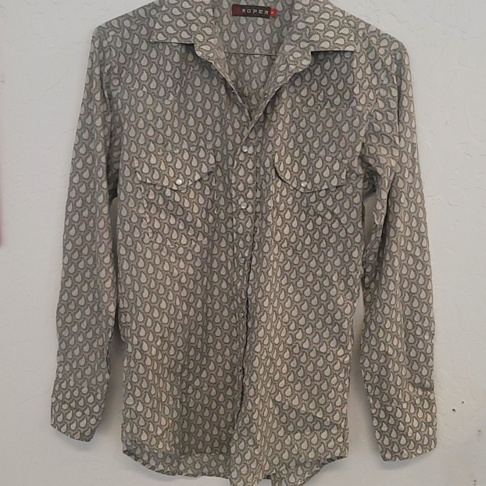 Men's Roper Small Button-up Shirt